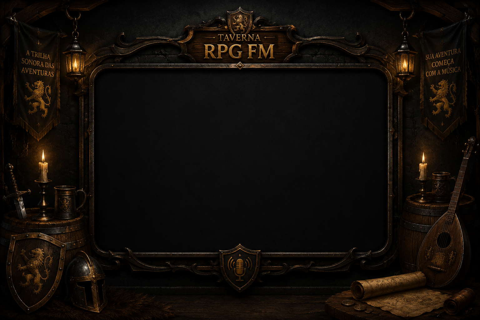 Taverna RPG FM — logo oficial da rádio
